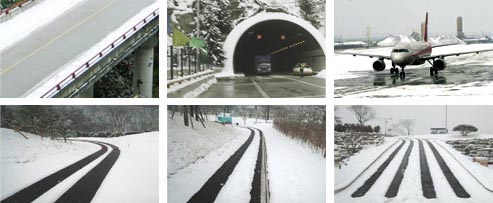 ʹ�õ�·��ѩ����ϵ�y(t��ng)���Ч���D